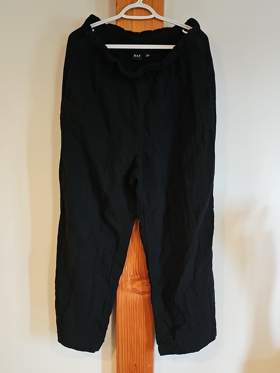 GAP Other - Gap Black Gauze Wide Leg Pants